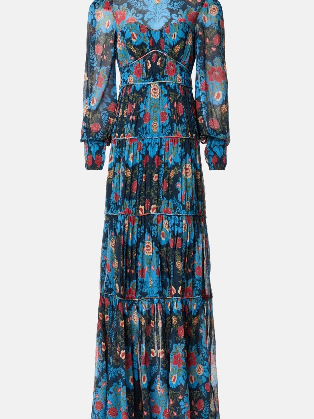Farm Rio Arabesque Floral Gown - Picture 2 of 13